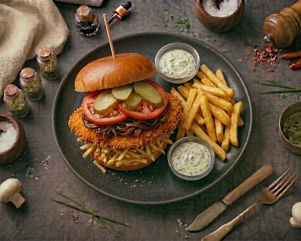 CHICKEN BURGER